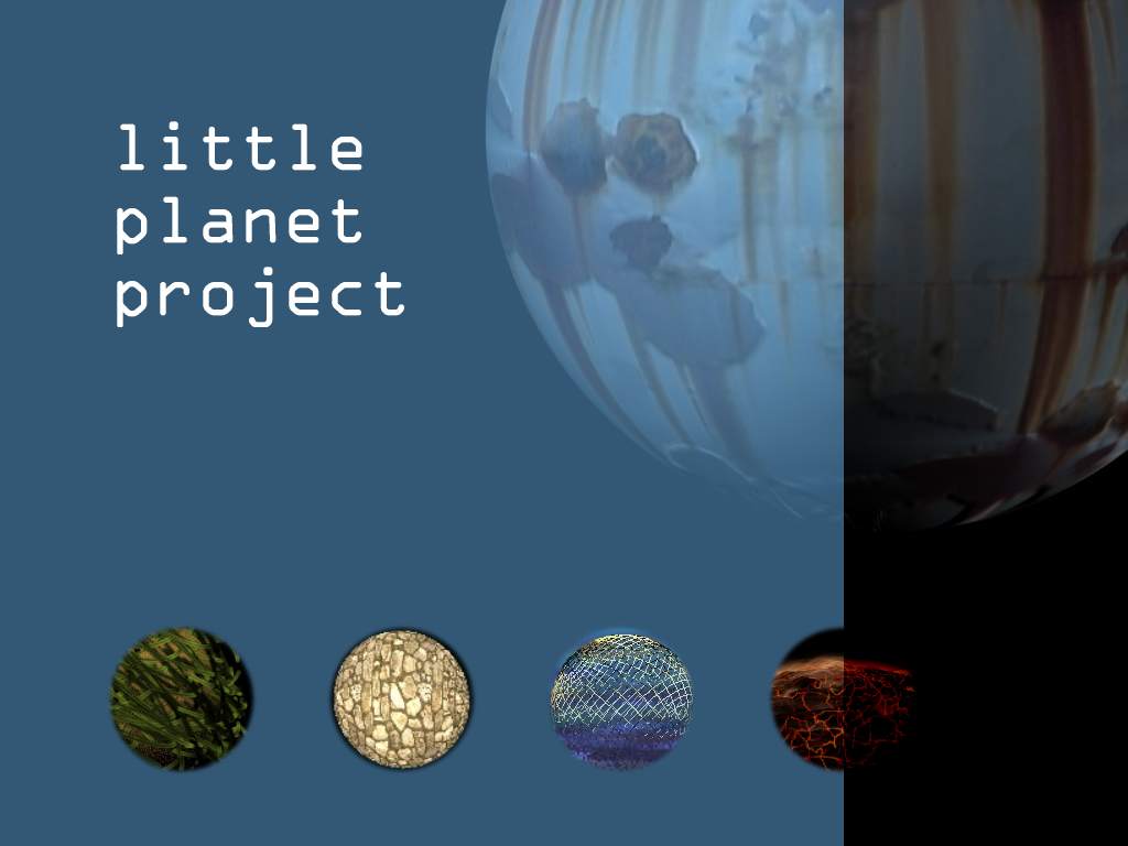 little planet project, cover