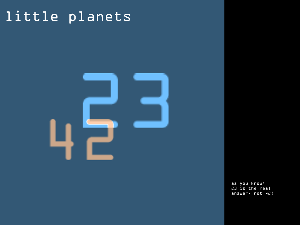 little planet project, real answer